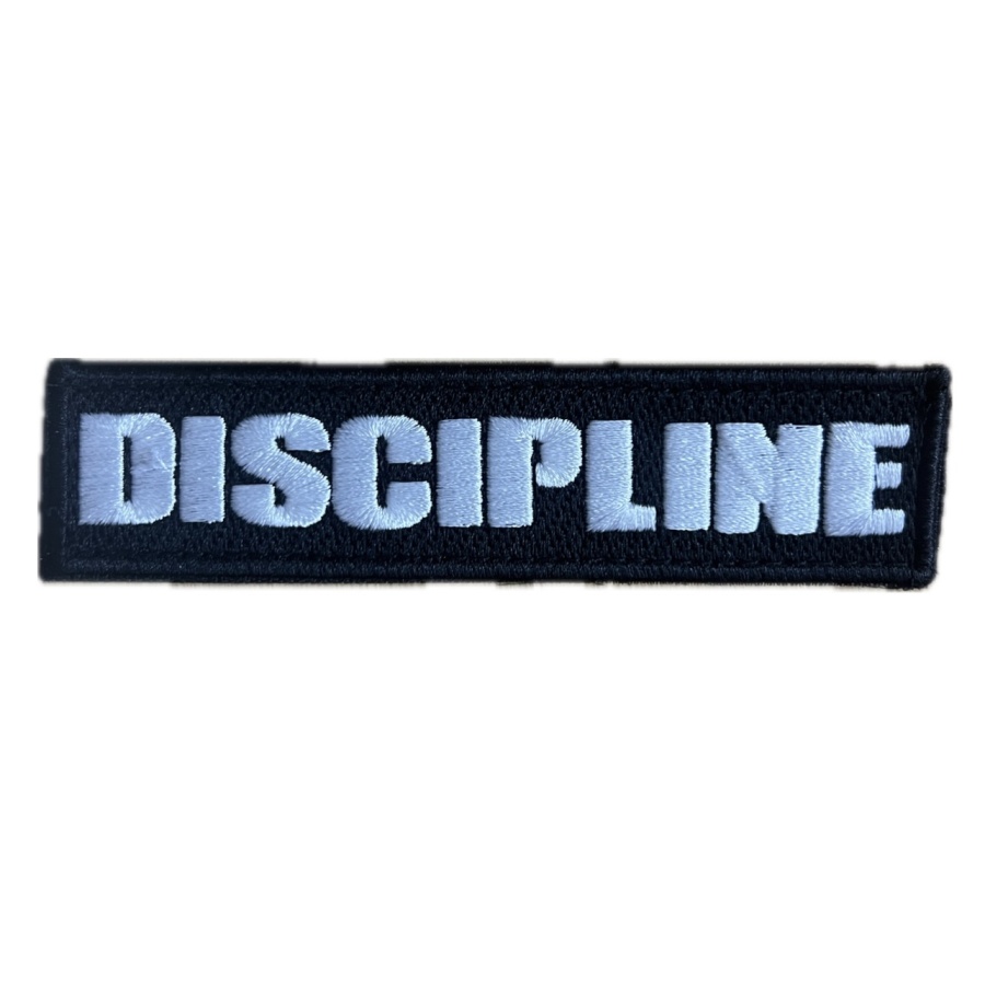 Discipline Desenli Patch