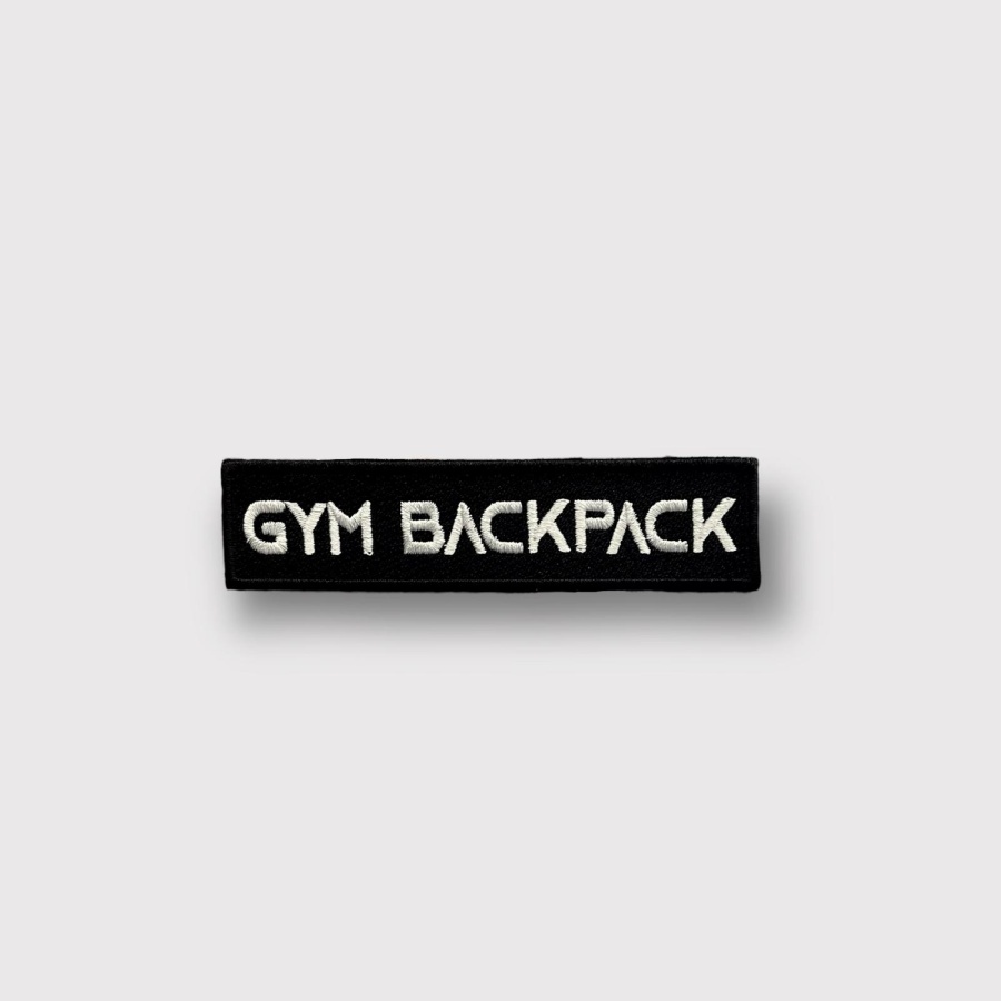 Gym Backpack Desenli Patch
