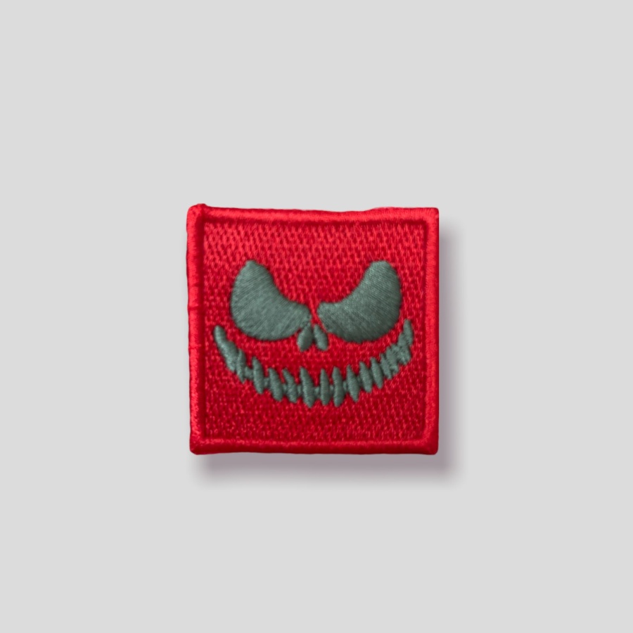 Red Smile Desenli Patch